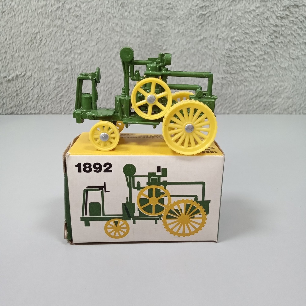 Ertl 1892 Froelich Tractor Die-cast Model No. 561 John Deere Ancestor with Box